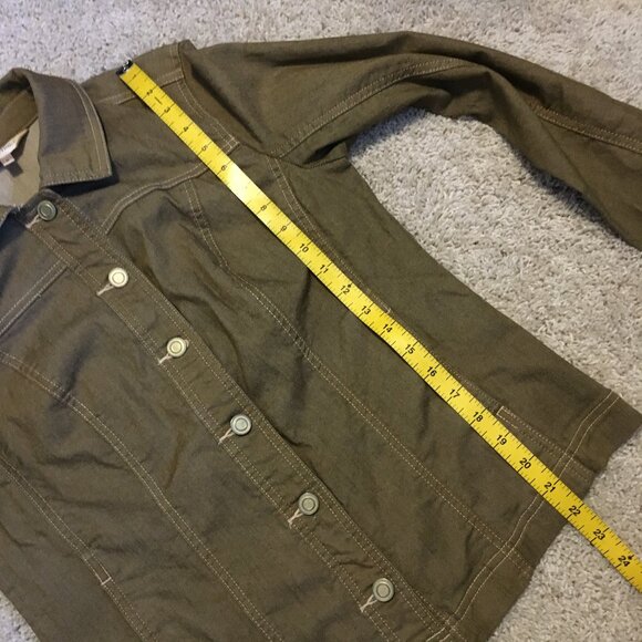 Northern Reflections Tan Denim Jean Jacket - Picture 15 of 16